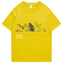 Load image into Gallery viewer, Cat Rubbing Bath T-Shirt