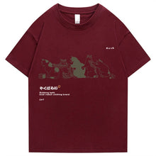 Load image into Gallery viewer, Cat Rubbing Bath T-Shirt