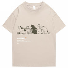 Load image into Gallery viewer, Cat Rubbing Bath T-Shirt