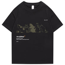 Load image into Gallery viewer, Cat Rubbing Bath T-Shirt